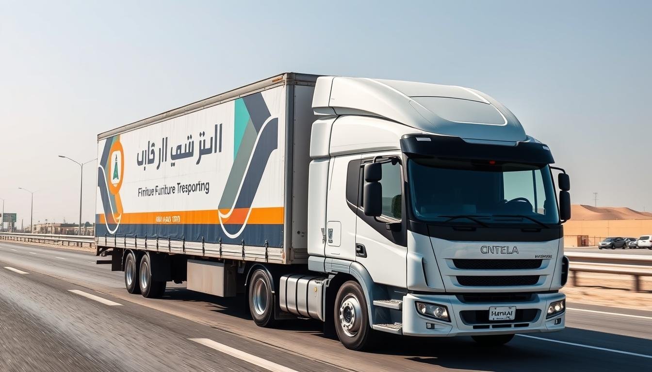 شاحنة نقل عفش من الجبيل إلى العمران مجهزة بأحدث التقنيات