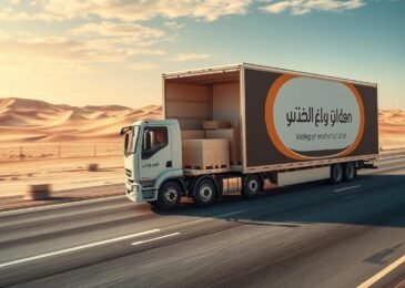 شاحنة نقل عفش من الجبيل إلى سكاكا مجهزة بأحدث التقنيات