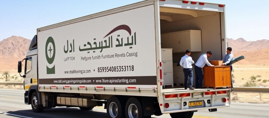 شاحنة نقل عفش من مكة إلى الطائف مع فريق عمل محترف