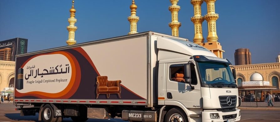 شاحنة نقل عفش من مكة إلى الكامل مجهزة بأحدث المعدات