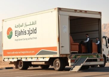 شاحنة نقل عفش من مكة إلى خميس مشيط مع فريق عمل محترف