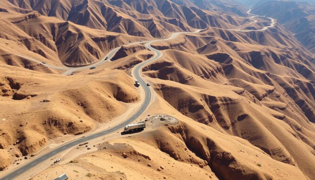 طريق جبلي بين مكة والهدا يوضح تحديات نقل العفش بين المدينتين