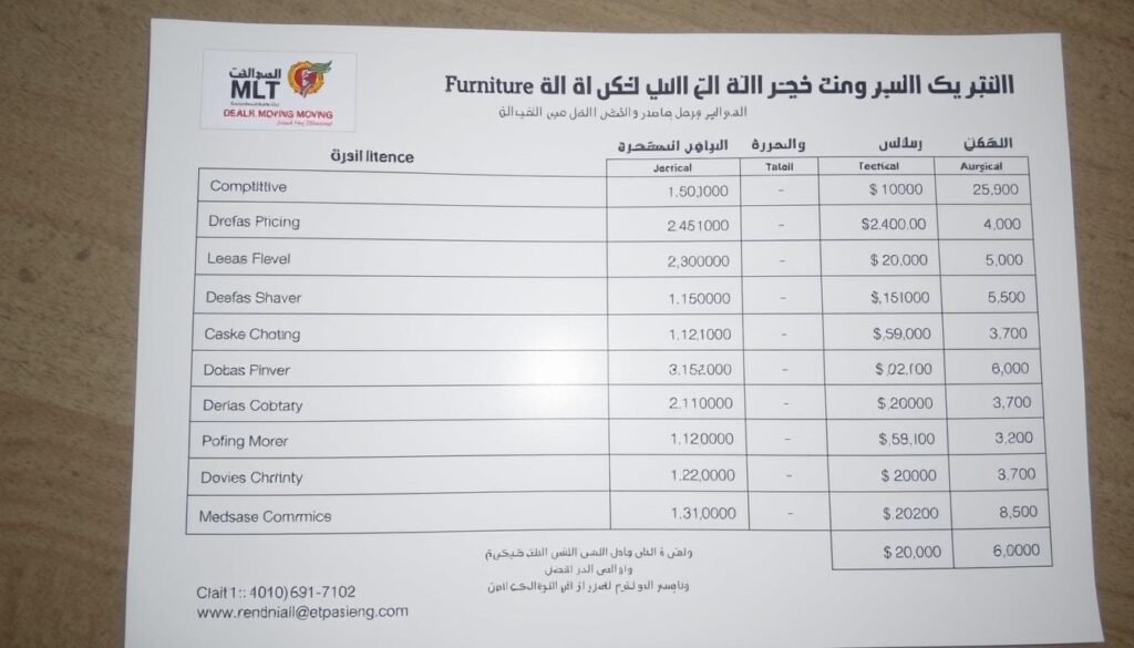 عروض أسعار تنافسية لنقل العفش بجدة من الشركة العربية