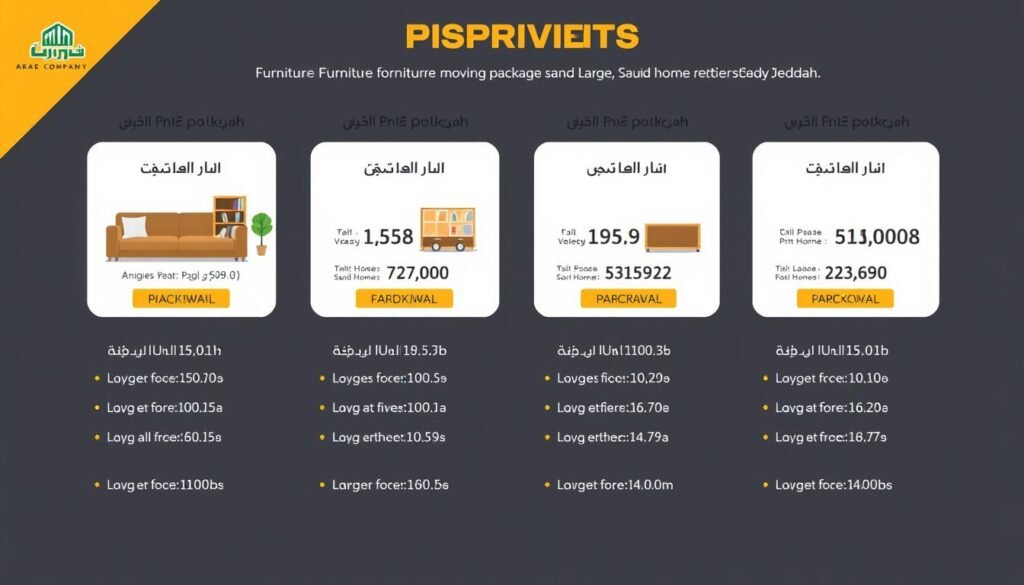 عروض أسعار نقل العفش للبيوت الكبيرة في جدة