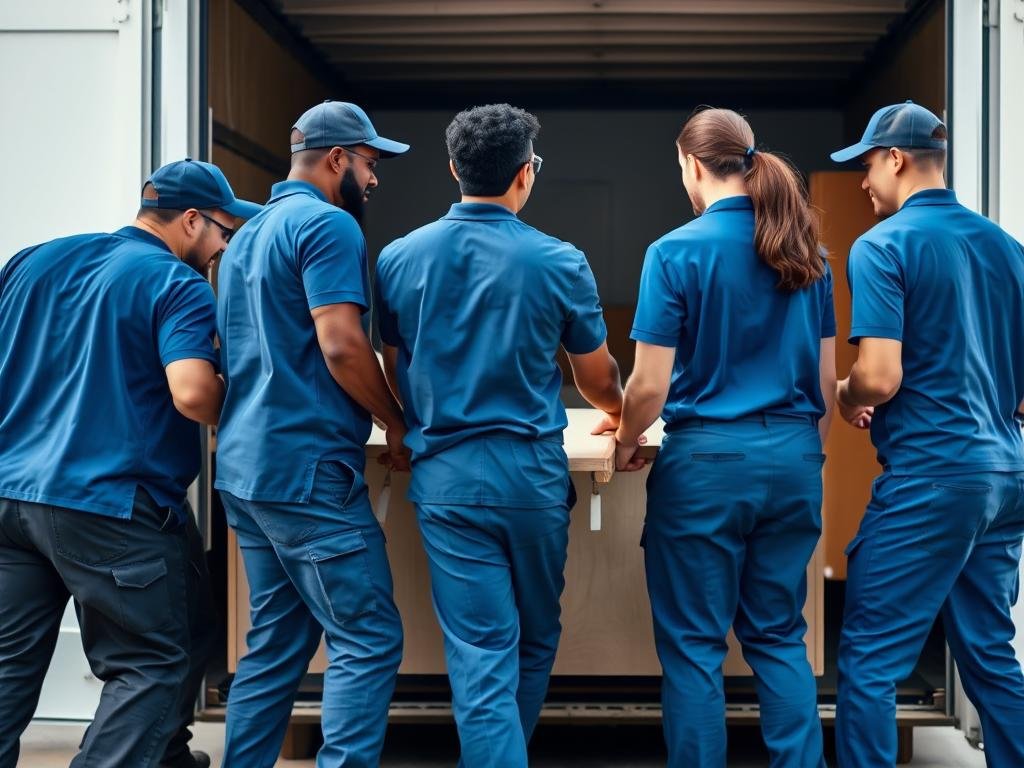 عمالة مدربة على نقل العفش من الجبيل إلى ينبع