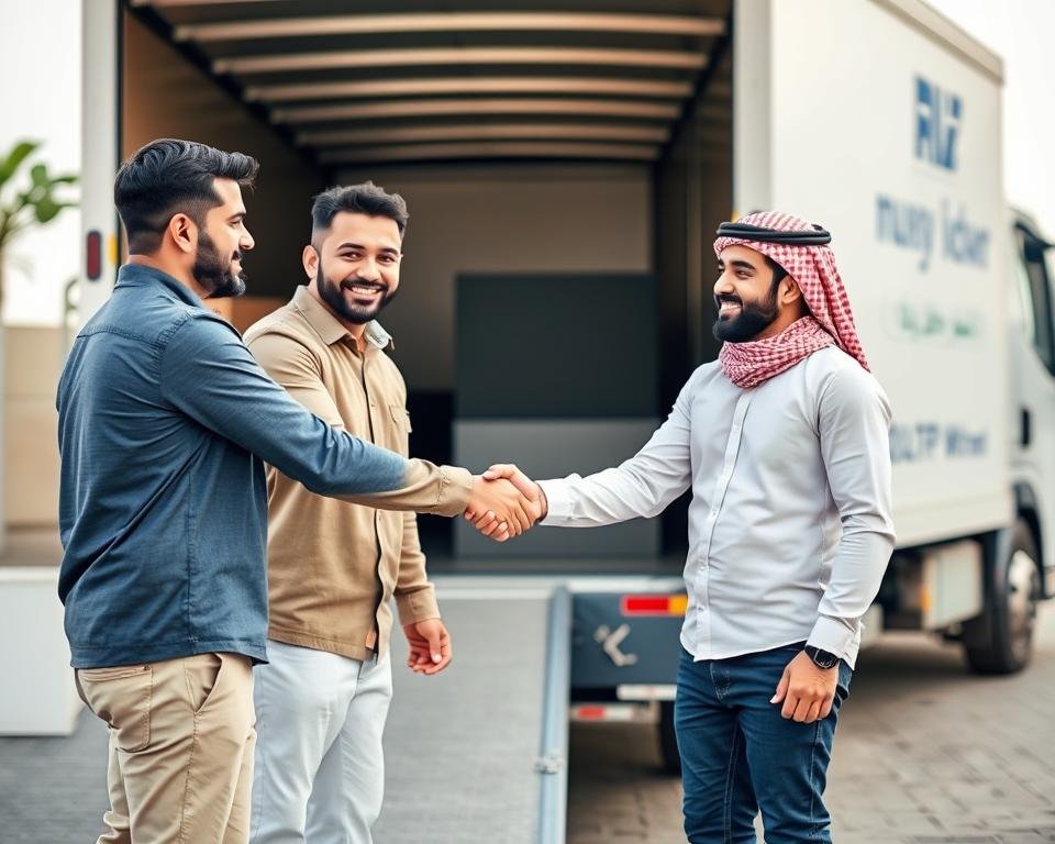 عملاء راضون عن خدمة نقل العفش داخل جدة