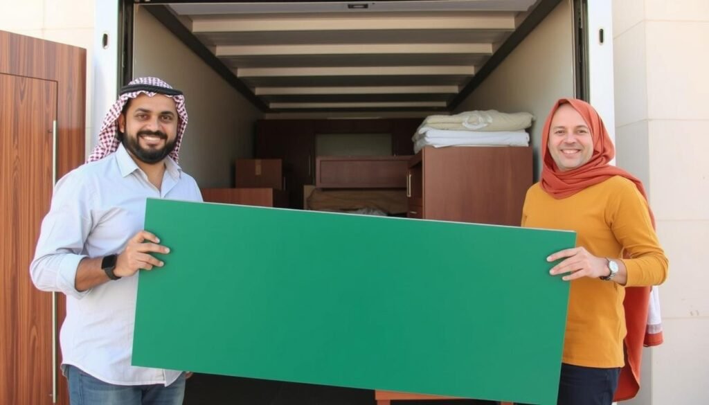 عملاء راضون عن خدمة نقل العفش من الجبيل إلى أبها