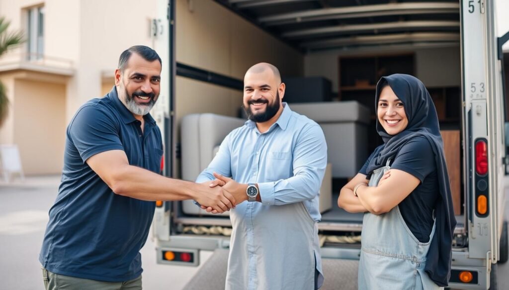 عملاء راضون عن خدمة نقل العفش من الجبيل إلى الجبيل القديمة