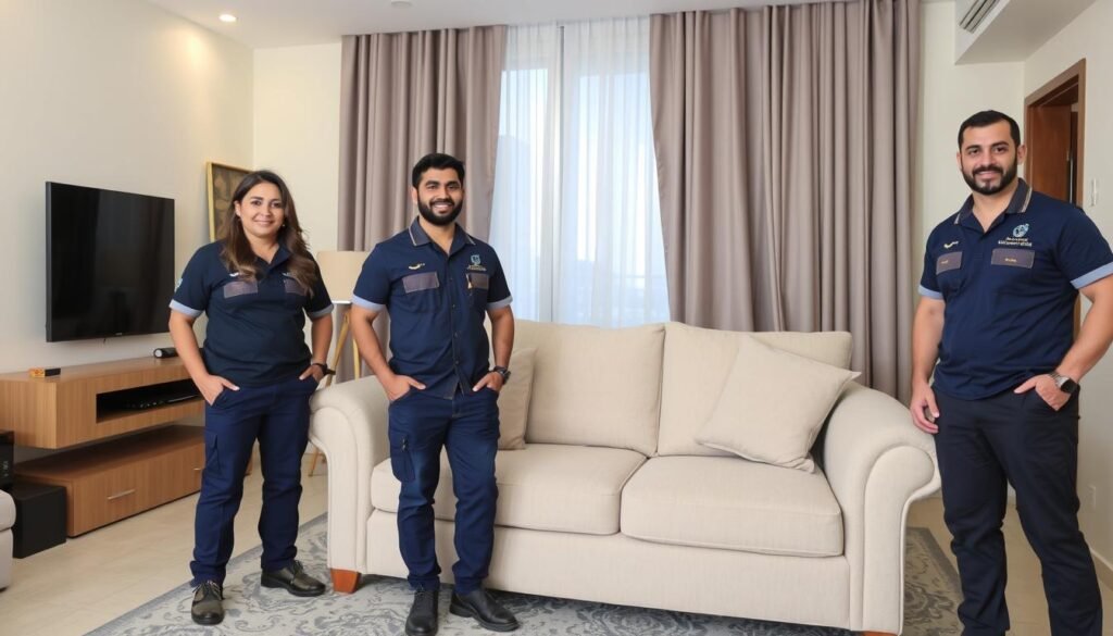 عملاء سعداء بخدمات نقل العفش بالرافعات من الشركة العربية في جدة