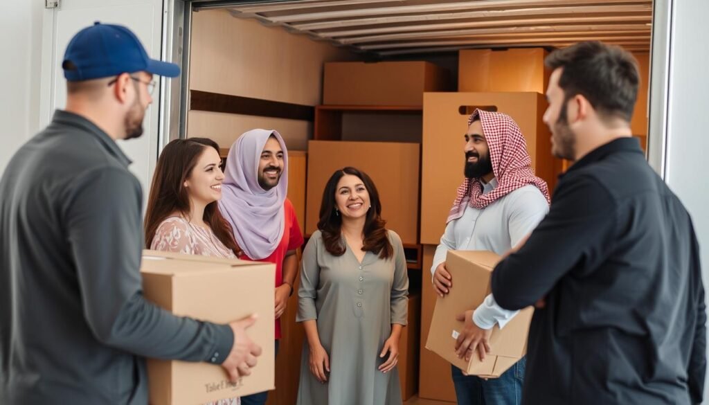 عملاء سعداء بخدمات نقل العفش من الشركة العربية في جدة