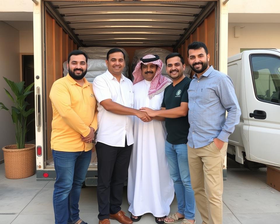 عملاء سعداء بخدمة نقل عفش من مكة إلى الهدا