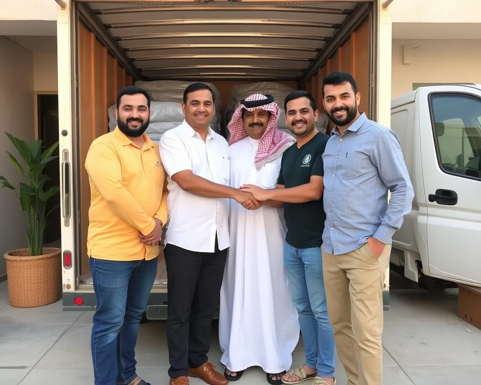 عملاء سعداء بخدمة نقل عفش من مكة إلى الهدا