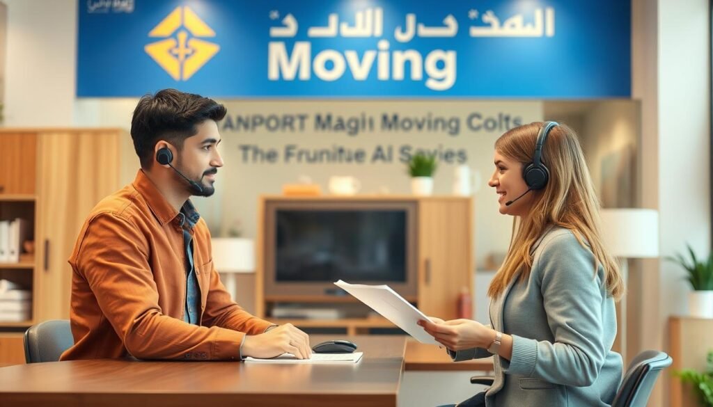 عملية نقل العفش من مكة إلى حي السامر جدة