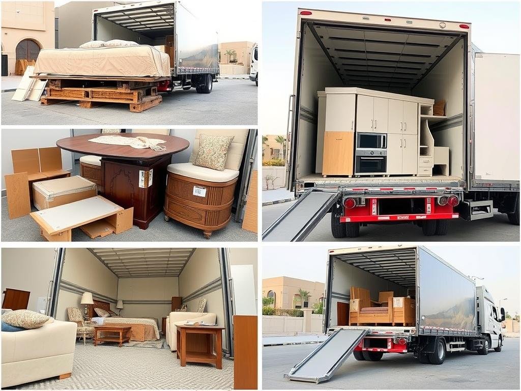 عملية نقل عفش داخل جدة بواسطة الشركة العربية