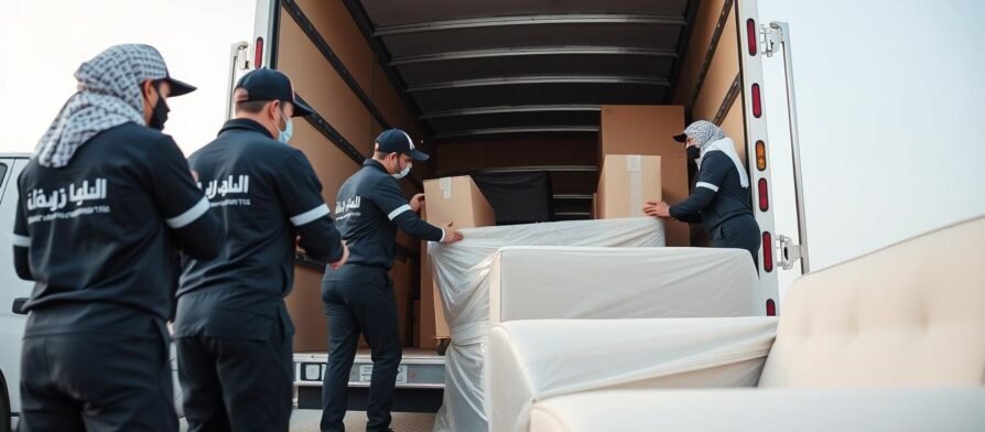 فريق الشركة العربية المتخصص في نقل العفش داخل جدة
