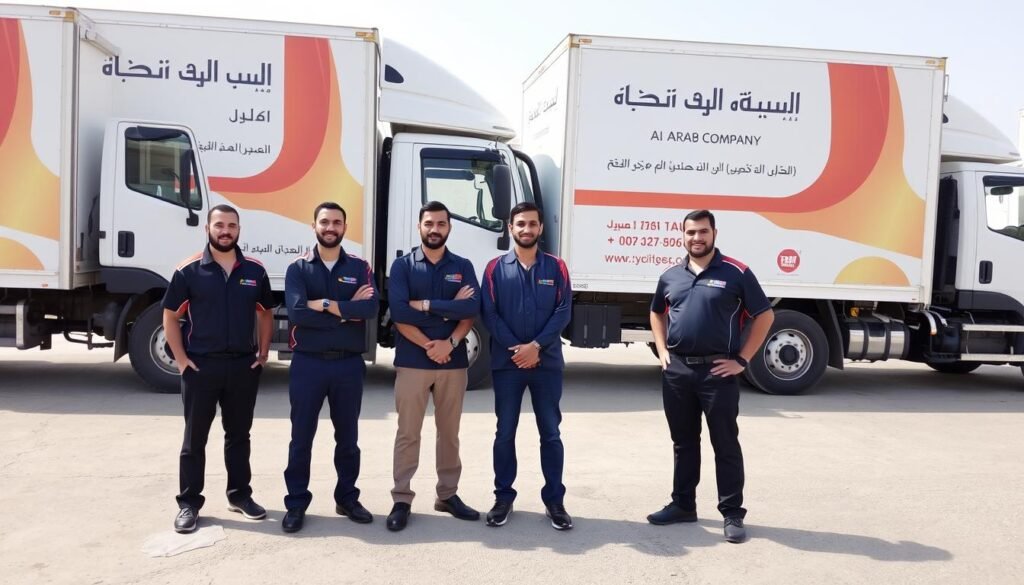 فريق الشركة العربية المحترف لنقل الأثاث الداخلي داخل جدة