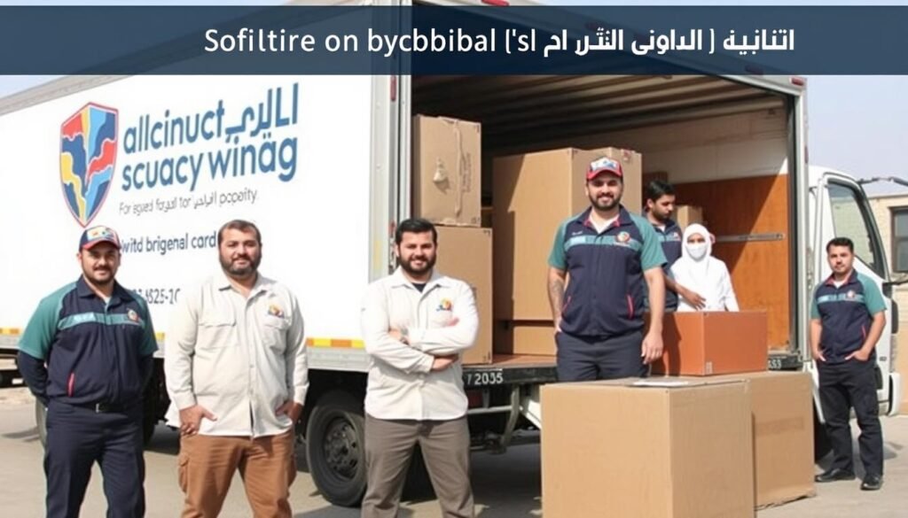 فريق الشركة العربية المحترف لنقل الأثاث في جدة