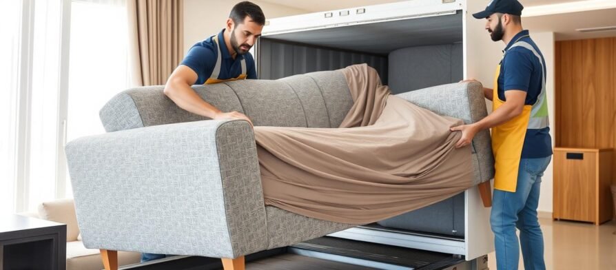 فريق الشركة العربية المحترف لنقل الأثاث مع ضمان على التركيب داخل جدة