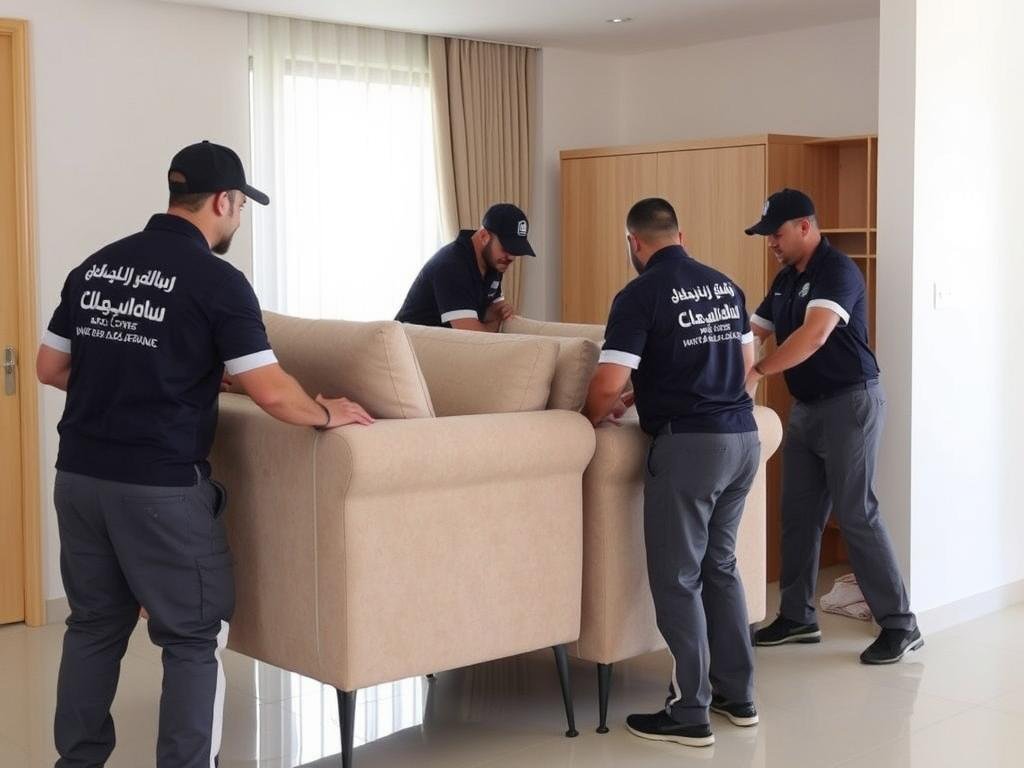 فريق الشركة العربية المحترف لنقل عفش مع فك وتركيب بجدة