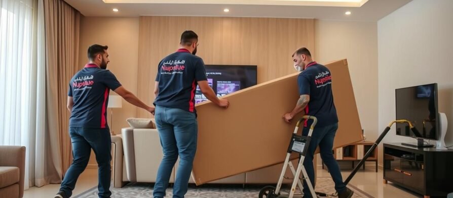 فريق الشركة العربية لنقل أثاث إلكترونيات وأجهزة منزلية داخل جدة