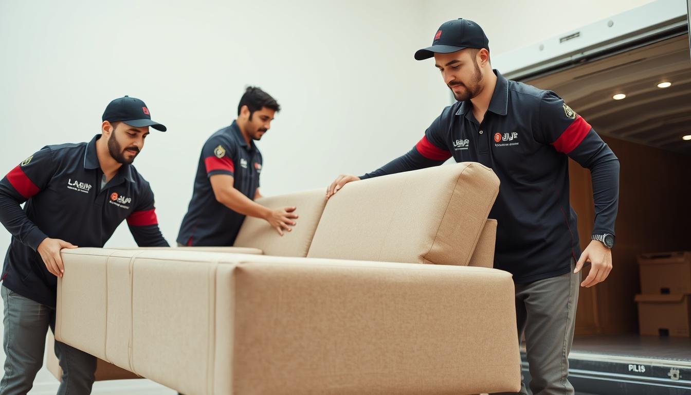 فريق الشركة العربية لنقل أثاث بخبرة طويلة داخل جدة