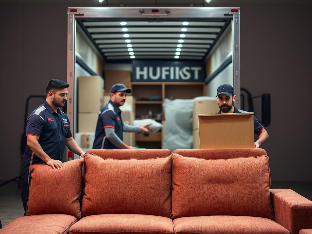 فريق الشركة العربية لنقل الأثاث السريع والآمن داخل جدة