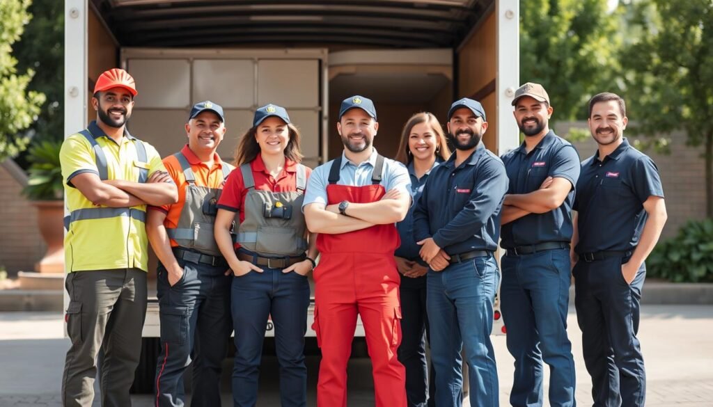 فريق العمل المتخصص في نقل العفش من الجبيل إلى حفر الباطن