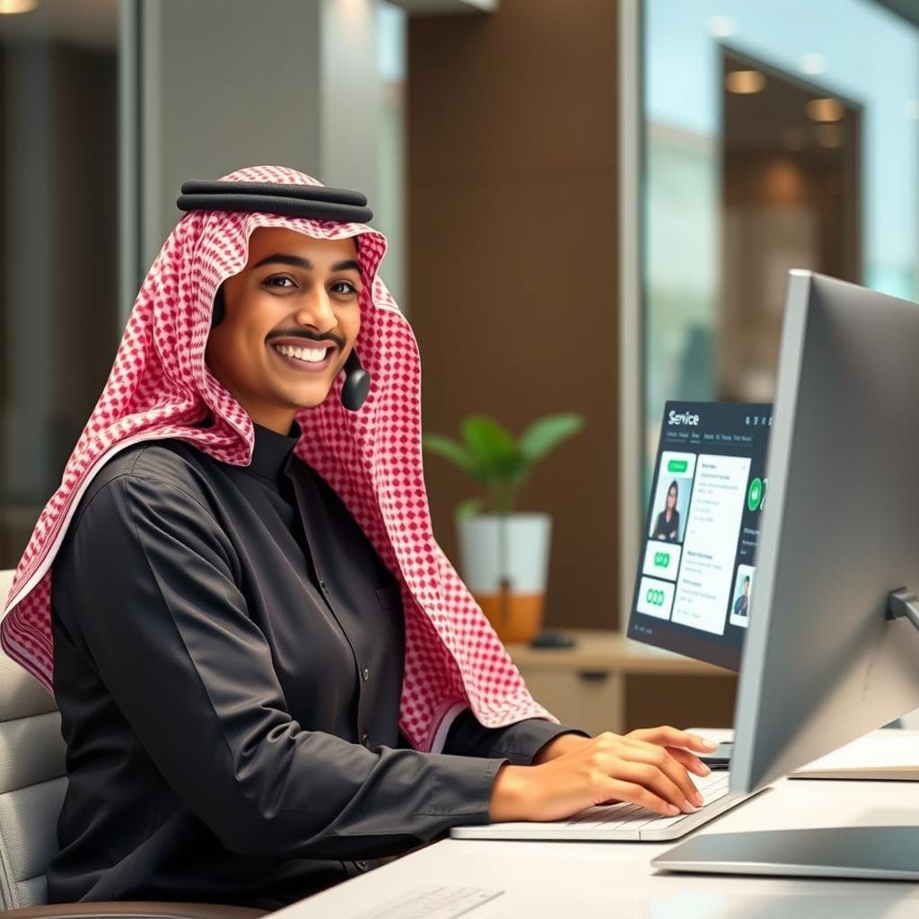 فريق خدمة العملاء جاهز للرد على استفساراتك