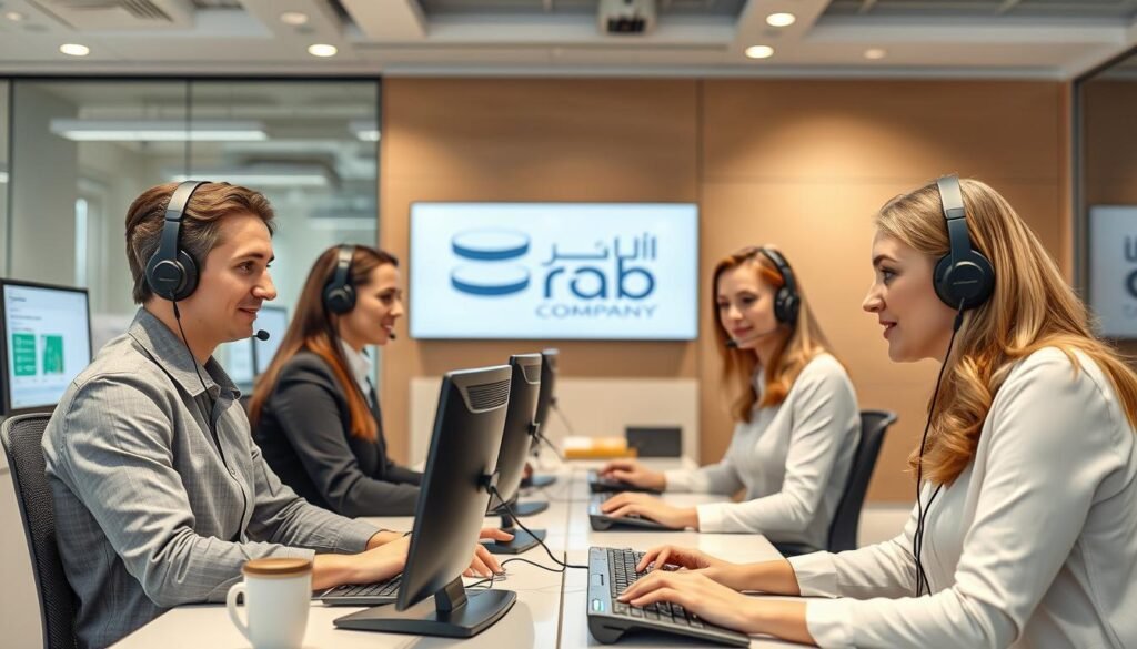 فريق خدمة العملاء في الشركة العربية جاهز لاستقبال طلبات نقل الأثاث في جدة