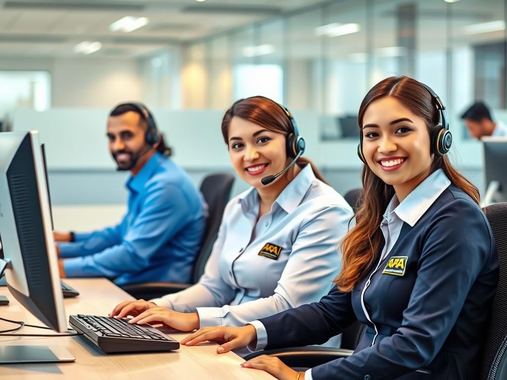 فريق خدمة العملاء في الشركة العربية لنقل العفش بجدة