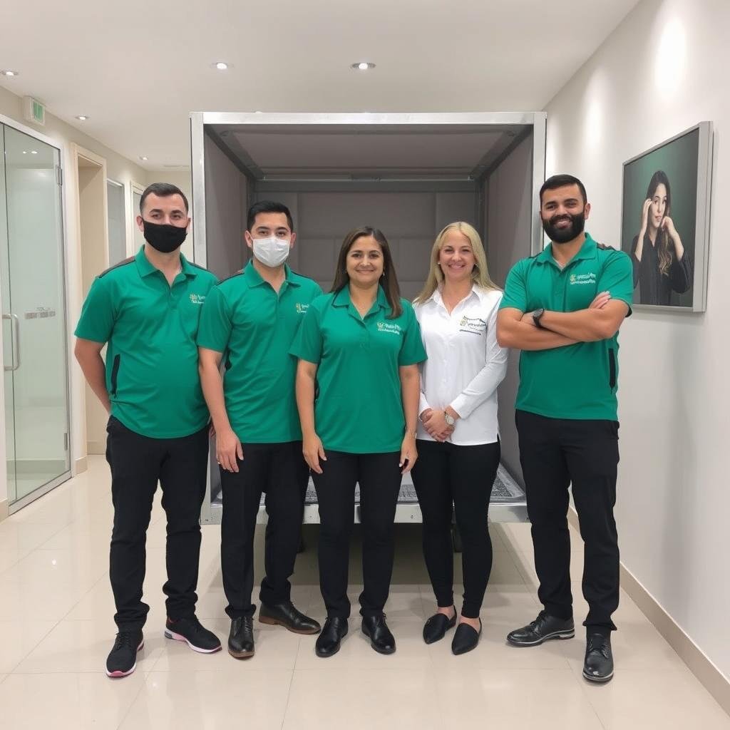 فريق خدمة العملاء في الشركة العربية لنقل العفش داخل جدة