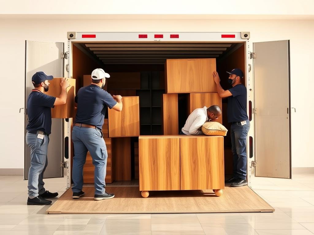 فريق عمل محترف لنقل الأثاث في جدة