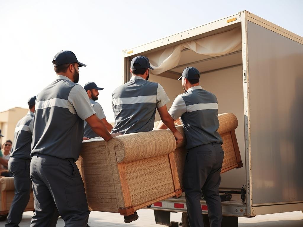 فريق عمل محترف لنقل العفش من مكة إلى حي المشرفة جدة