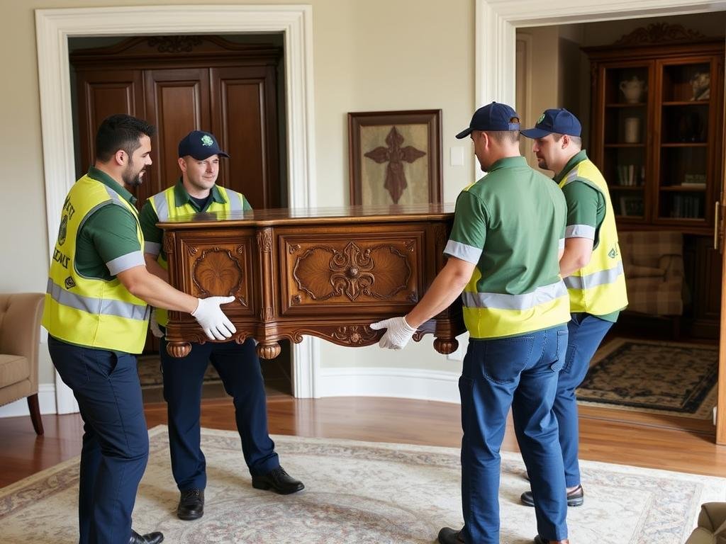 فريق متخصص في نقل الأثاث الفاخر في جدة