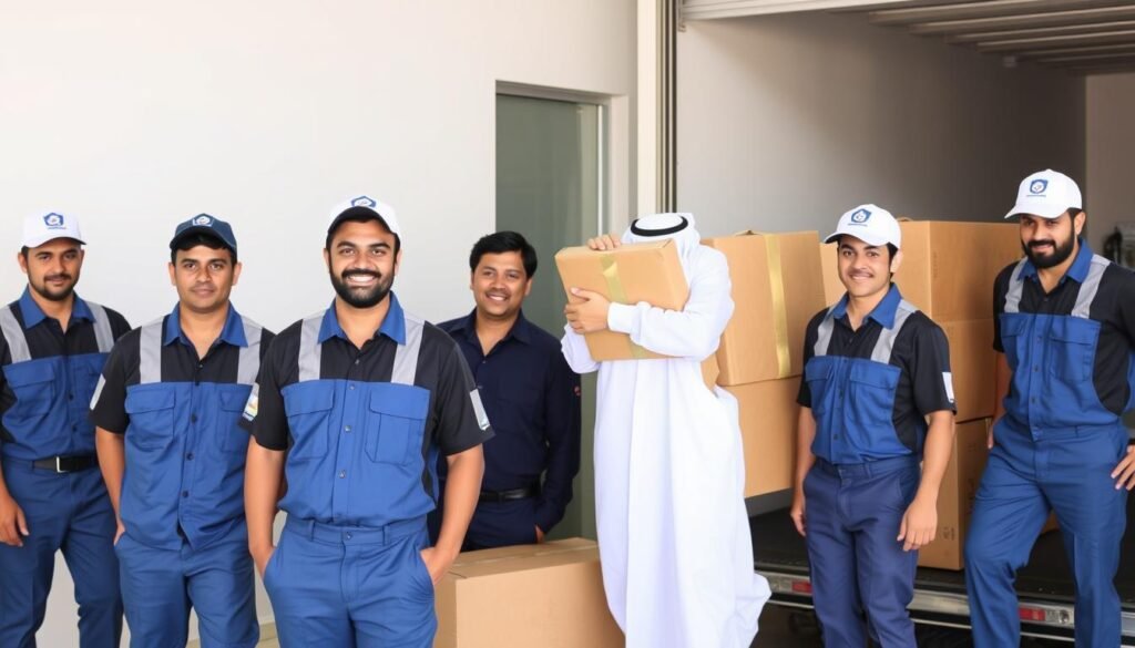 فريق متخصص في نقل العفش من مكة إلى الخبر