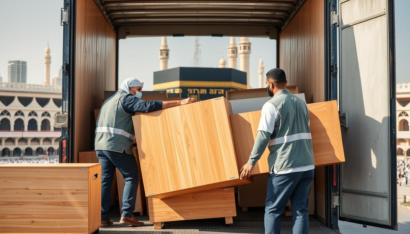 فريق متخصص في نقل عفش من مكة إلى المدينة المنورة