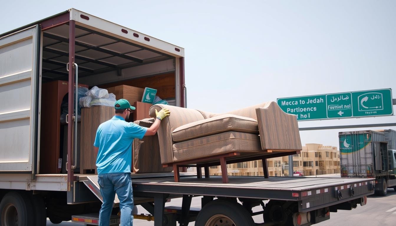 فريق متخصص في نقل عفش من مكة إلى حي النصر جدة