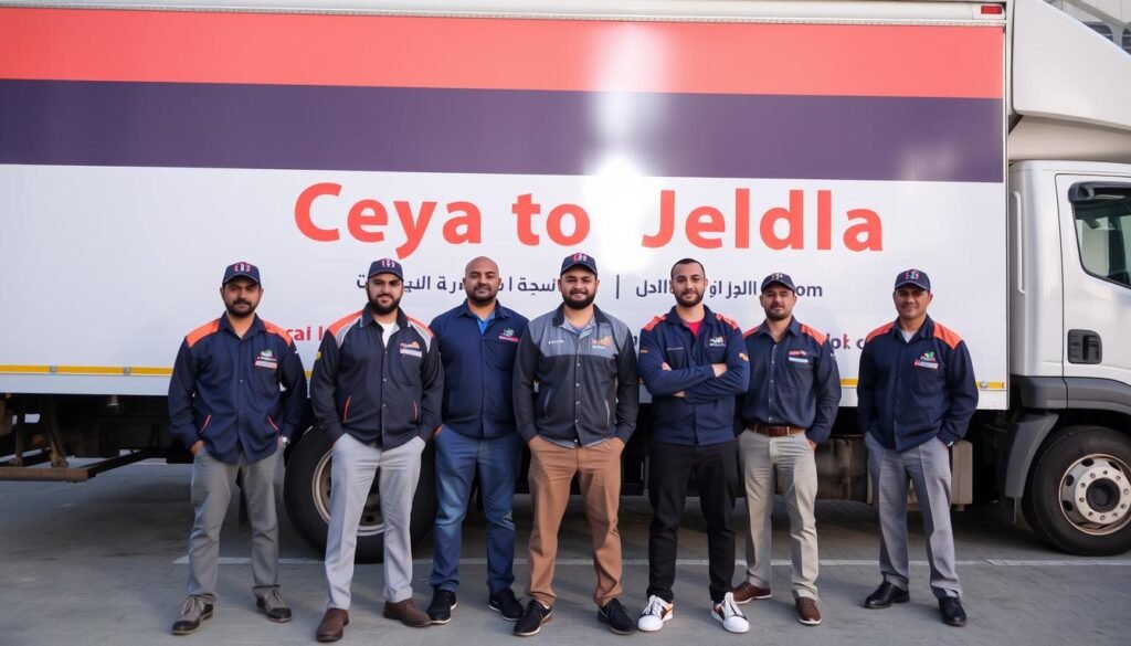 فريق متكامل لنقل العفش من مكة إلى حي العزيزية جدة