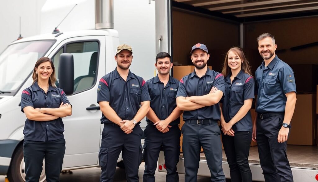 فريق محترف لنقل العفش من الجبيل إلى عرعر