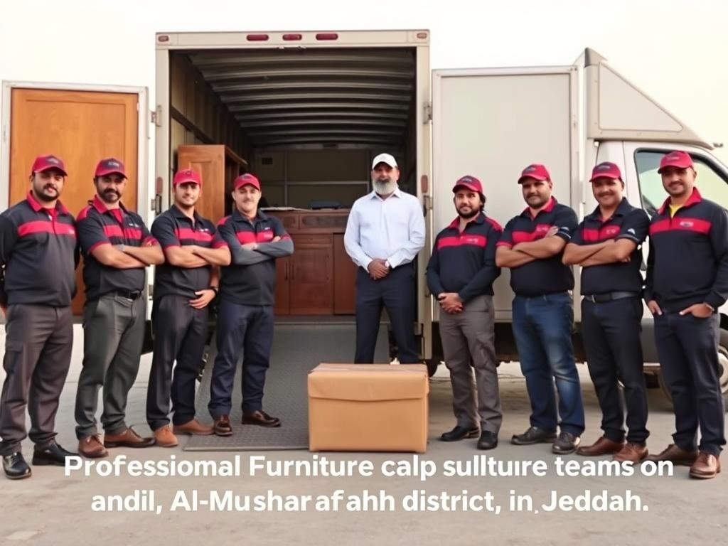فريق محترف لنقل العفش من مكة إلى حي المشرفة جدة