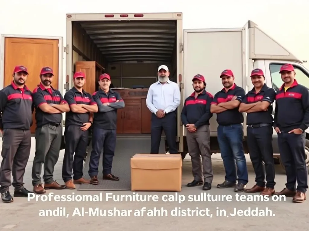 فريق محترف لنقل العفش من مكة إلى حي المشرفة جدة