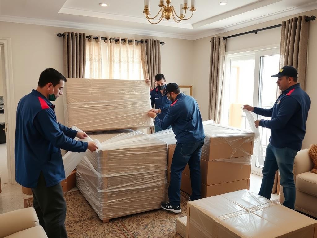 فريق محترف لنقل العفش من مكة إلى حي الورود جدة