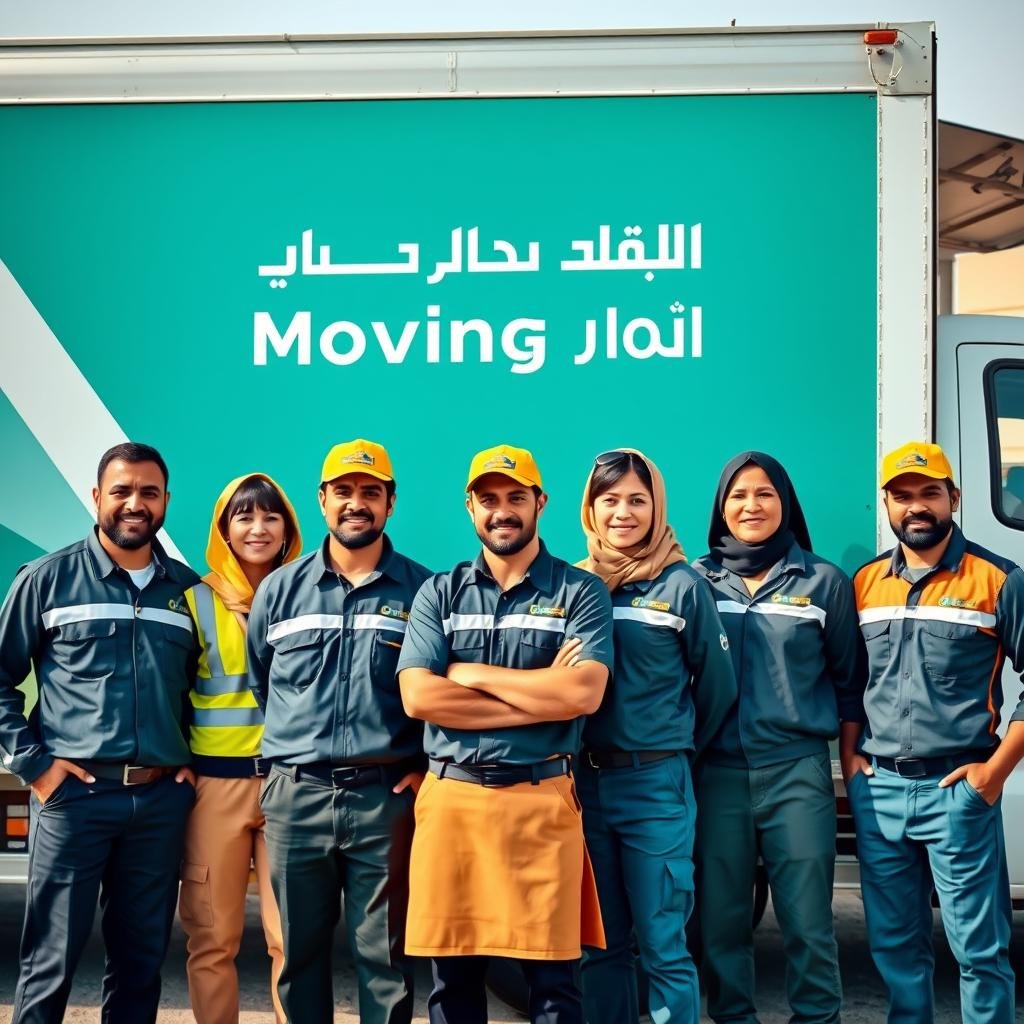 فريق محترف من الشركة العربية لنقل الأثاث من حي لحي داخل جدة