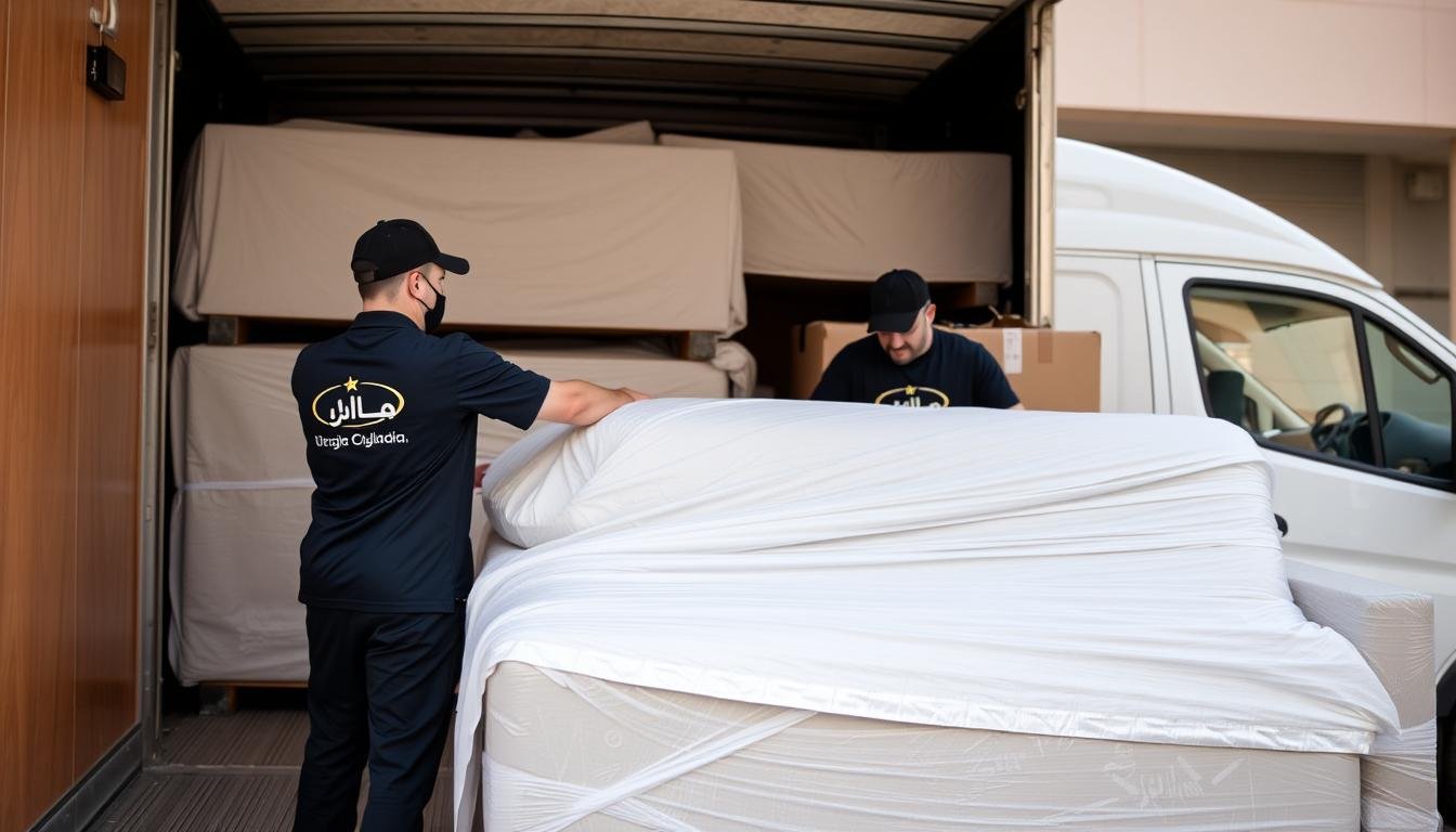 فريق محترف يقوم بخدمة نقل أثاث بجدة بعناية فائقة