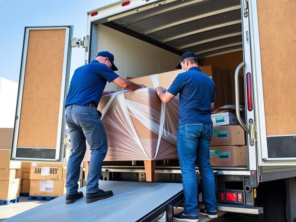 فريق نقل عفش محترف يقوم بتغليف وتحميل الأثاث بعناية من الجبيل إلى تبوك فريق نقل عفش محترف يقوم بتغليف وتحميل الأثاث بعناية من الجبيل إلى تبوك