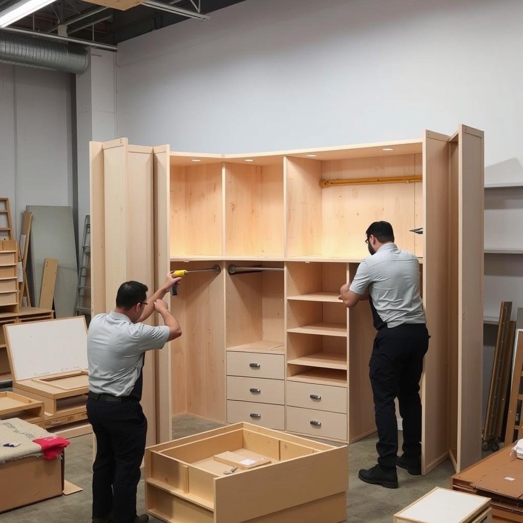 فك وتركيب أثاث احترافي لنقل عفش من مكة إلى حي النصر جدة