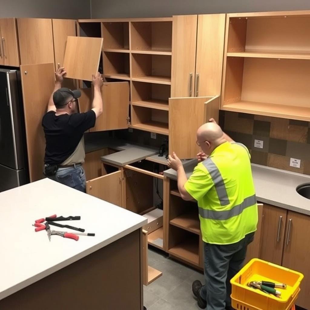 فك وتركيب المطابخ عند النقل من مكة إلى حي العزيزية جدة