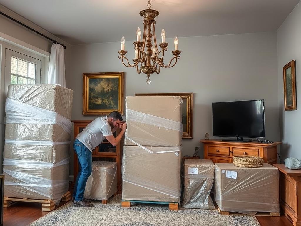 قطع ثمينة يتم تغليفها بعناية لنقلها من الجبيل إلى أملج