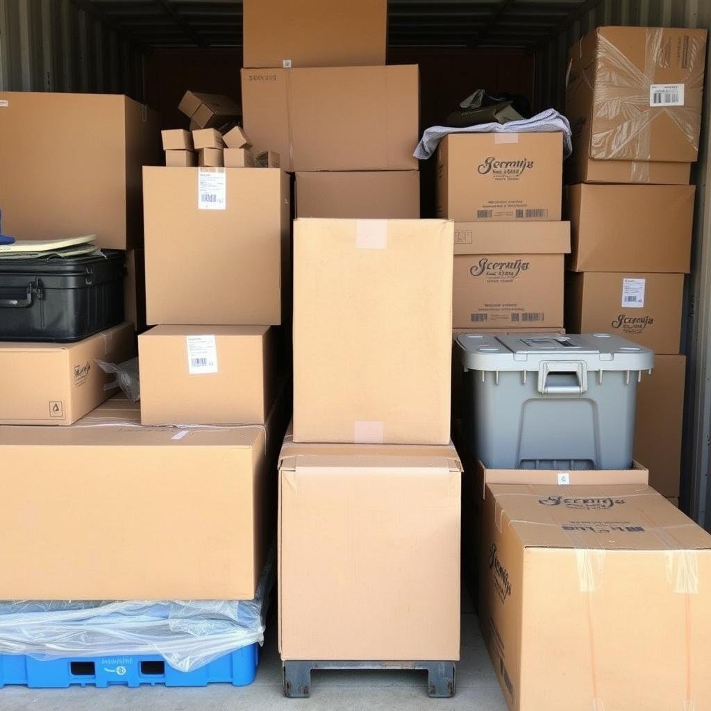 كراتين وصناديق لتغليف العفش