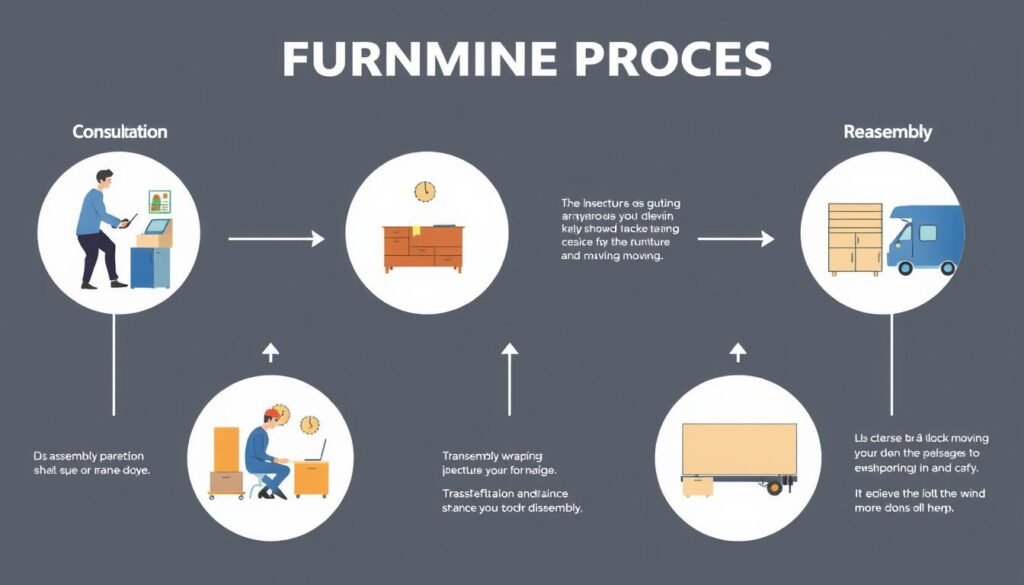 مراحل خدمة نقل العفش داخل جدة مع الشركة العربية